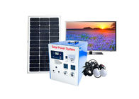 Lightweight 12 Volt Off Grid Power Systems Mono / Poly Silicon With Lead Acid Battery