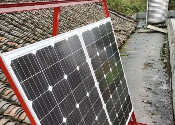 Polycrystalline Silicon Off Grid Solar Power System 1000W  24hrs For Home