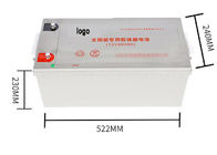 Sealed 12V 100AH Gel Deep Cycle Battery  For Home Solar System