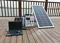 Roof Mounting Home Solar Power Systems 4KW MPPT/ PWM Controller With Big Energy Storage