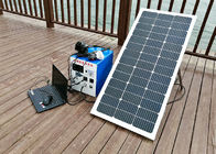300W Home Mini Solar Home Lighting System DC / AC Inverters 100AH 135AH