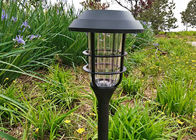 Black Solar Lawn Lights 8H Waterproof Outdoor Garden Landscape Lights 2V 400mAh