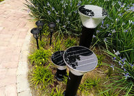 Aluminum 5W Solar Garden Lawn Lights 50000H IP44 Warm White Solar Landscape Lights