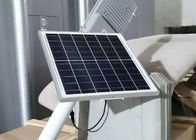 50w 100w 200w Solar Powered Led Street Lights With Polycrystalline 6v 20w Panel