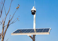 100lm/w Galvanized Solar Light , 100000h Lamp Post Street Light With Single / Double Arms