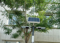 100w LED Solar Street Lights 8000lm 42AH Aluminum Alloy Case With Solar Panel