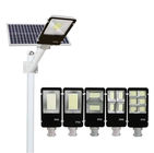 100W IP65 Street Solar Led Lights Toothbrush Shape ABS Material