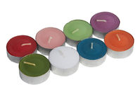 12g 24g 4hrs 8 Hours Coloured Tealight Candles Paraffin Wax Mini For Wedding