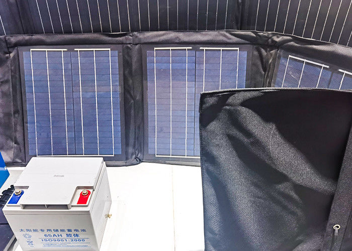 Outdoor Folding Solar Energy PV System 12V 400A Fast Charging Battery 3000W