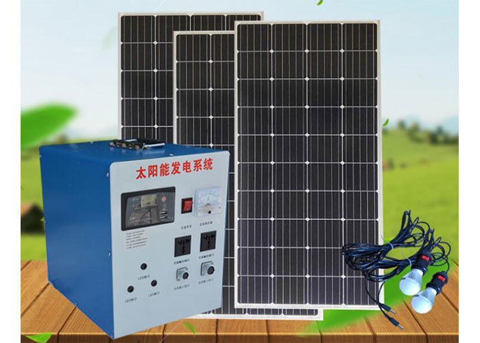 Small Portable Solar Energy Systems 1500W Output 250W Panels 200A