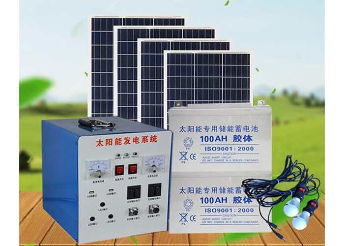 800A Off Grid Solar Power System 3000W Monocrystalline Silicon 50Hz For Farm