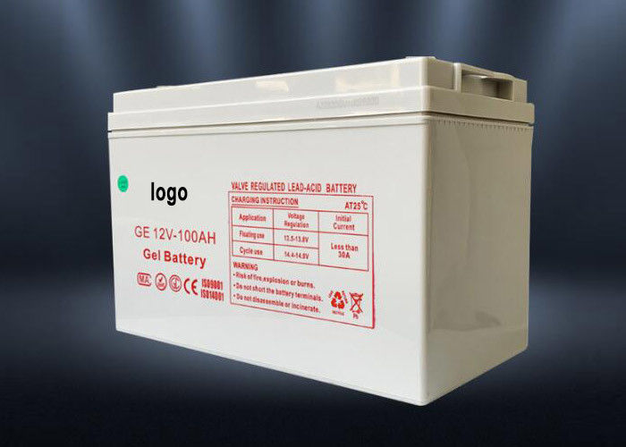 Sealed 12V 100AH Gel Deep Cycle Battery  For Home Solar System