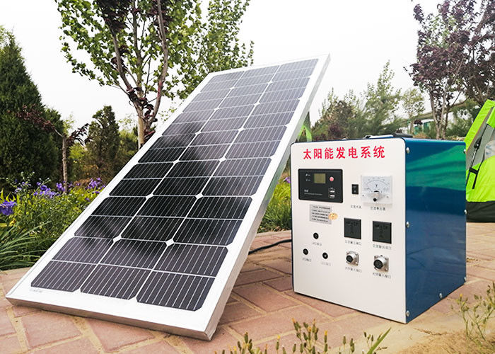 1500W Green Solar Energy PV System Polycrystalline Silicon 12V 150AH