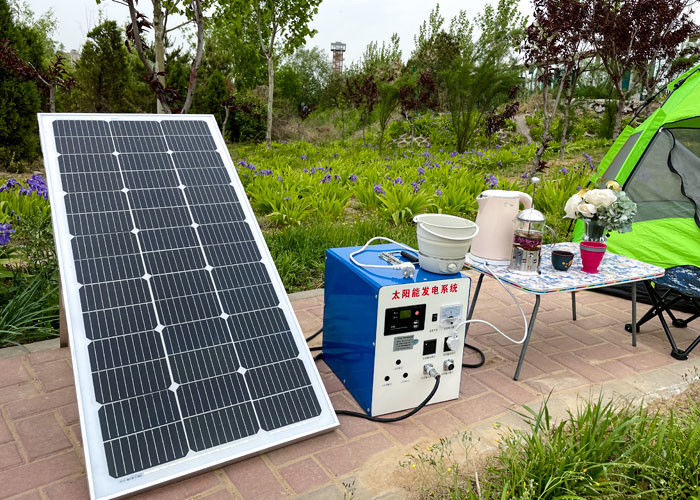 1kw Residential Complete Off Grid Solar Electric Power System For Small