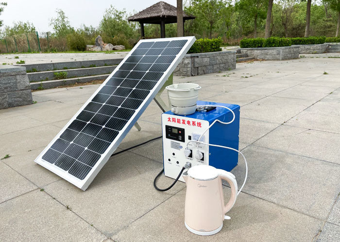 Farm Solar Power Light System 100AH BIPV Mounting For Rural Area