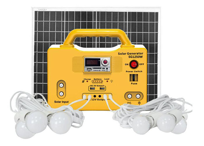 30watt Outdoor Solar Lighting System With Led Bulb