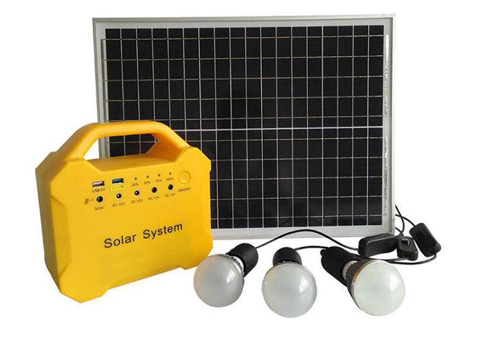 30w Portable USB Solar Powered Lighting System