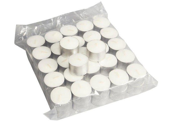 3.7cm Diameter Wedding Centerpieces White Tealight Candles