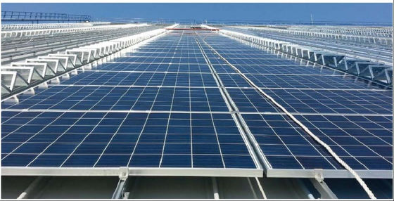 quality Système de montage du module solaire en aluminium ballasté sur le toit de la série KF-HK-BA01 factory